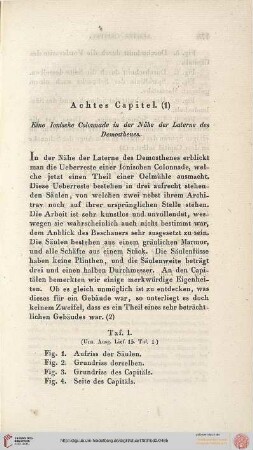 VIII. Capitel