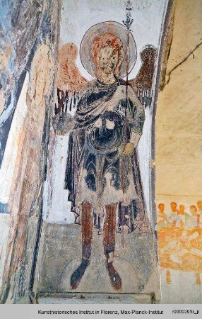 Ausmalung des Refektoriums : Die Deesis der Abtsnische