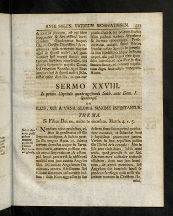 231-238, Sermo XXVIII