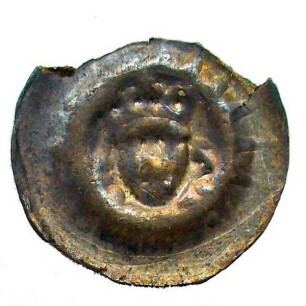 Lübeck: Hohlpfennig ca. 1375 - 1395