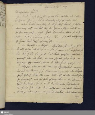 Nr. 101. Froriep, Ludwig Friedrich v. an Böttiger, 04.04.1819