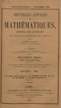 Novembre 1880.