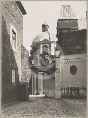 Kurfürstenkapelle und Klößeltor am Dom Breslau
