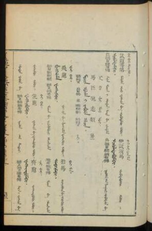 Morin ulha i yabure hacin. jai = 馬匹馳走類 第二
