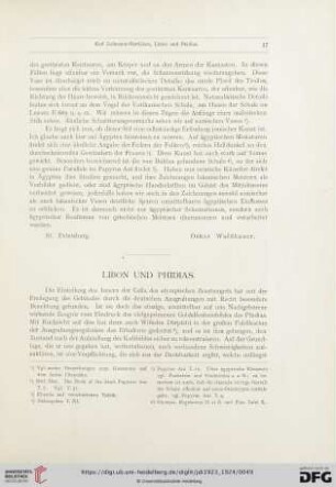 Libon und Phidias
