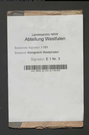 Anfertigung eines Verzeichnisses über das Vermögen und die Einkünfte des Kapitels am Münster zu Herford