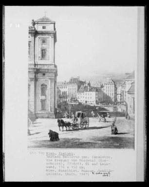 Wien: Die Freyung von Nordwest