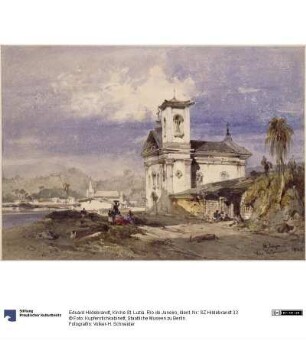 Kirche St. Luzia. Rio de Janeiro
