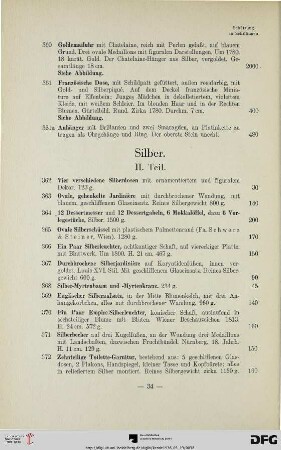 Silber II. Teil (Nr. 362-401)
