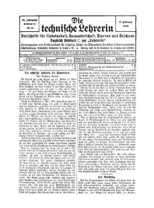 Die technische Lehrerin als Konrektorin