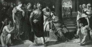 Die Ehebrecherin vor Christus