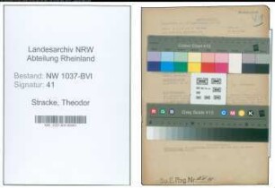 Entnazifizierung Theodor Stracke , geb. 00.00.0000 (Polizist)
