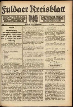 Ausgabe vom Montag, den 04. Dezember 1916.