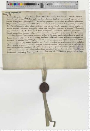 Präsentation an Propst Jacob Schomaker für eine Vikarie am Magdalenen Altar zu St. Lamberti [lat].