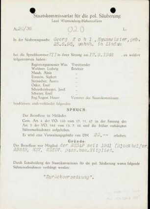 Kohl, Georg