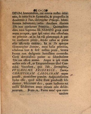 Dispvtatio Jvris Pvblici Inavgvralis De Dvcatv Franconiæ