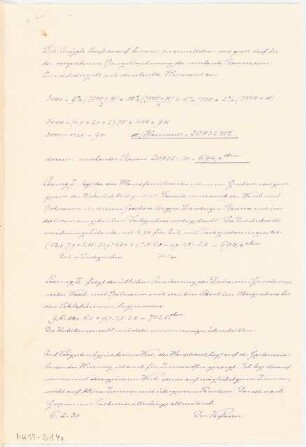 Zweifamilienhaus Monatskonkurrenz Februar 1930: Erläuterungsbericht