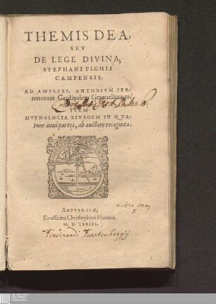 Themis Dea, Sev De Lege Divina; Stephani Pighii Campensis