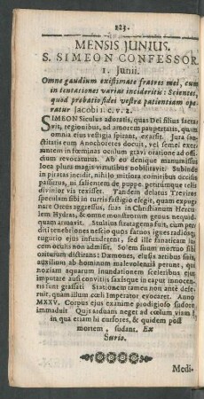Mensis Iunius.