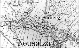 Neusalza-Spremberg. Meßtischblatt, Sekt. Neusalza, 1883