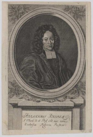 Bildnis des Abrahamus Andreae
