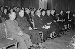 Veranstaltung im Franz-Mehring-Haus in Leipzig, Blick ins Auditorium