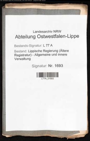 Beschwerden des Hofgerichts über verweigerte Appellation aus dem Amt Blomberg