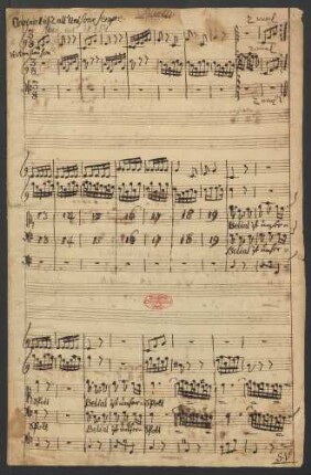 [Sammelhandschrift] 3 Duets