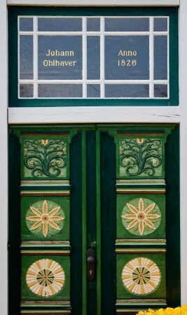 Deutschland. Niedersachsen. Jork. Ortsteil Königreich. Brauttür