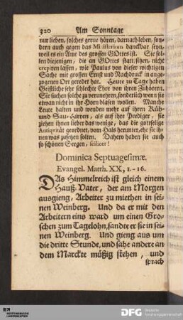 [Septuagesimä - Judica]