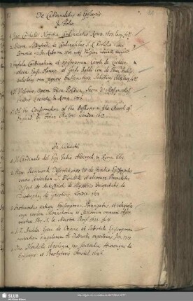 De Cardinalibus et Episcopis