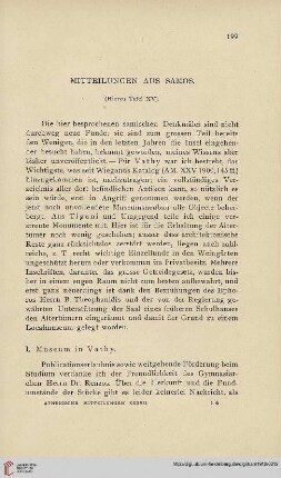 37: Mitteilungen aus Samos