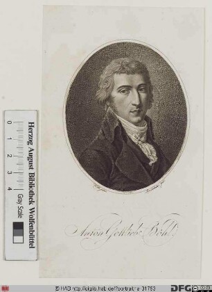 Bildnis Anton Gottlieb Böhl