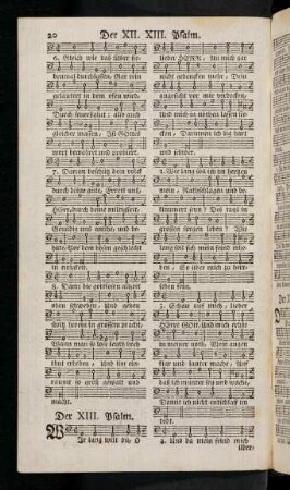 20-40, Der XIII. Psalm. - Der XXII. Psalm.