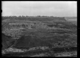 Kleinsaubernitz. Braunkohlentagebau Olba (Freia III). Beendigung (auflassen) der Gewinnungsarbeiten im Jahr 1932