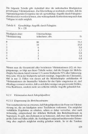 6.2.3.1 Eingrenzung des Berichtszeitraums