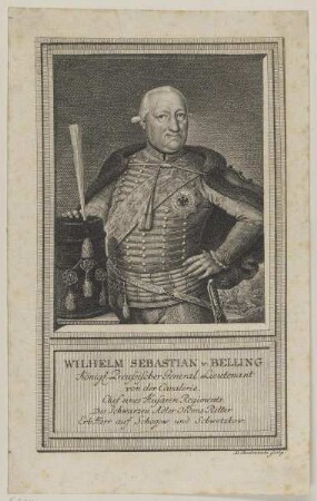 Bildnis des Wilhelm Sebastian von Belling
