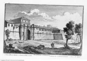 Delle Magnificenze di Roma antica e moderna, Erstes Buch, Tafel 12: Porta Portese ol. Portuensis