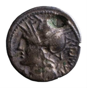 Münze, Denar, 137 v.Chr.