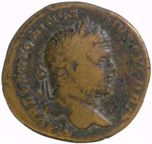 Münze, Sesterz, 210 - 213