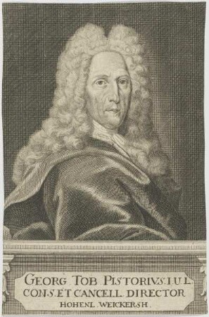Bildnis des Georg Tob. Pistorivs