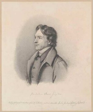 Bildnis Förster, Karl (1784-1841), Schriftsteller, Literaturwissenschaftler, Pädagoge