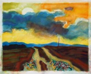 Sonne hinter Wolken (I)