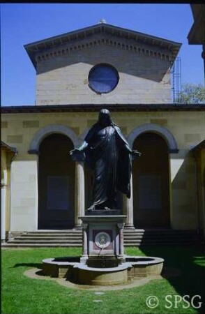 Potsdam, Park Sanssouci, Friedenskirche, Segnender Christus.