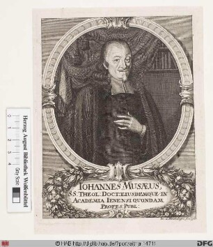 Bildnis Johannes Musaeus