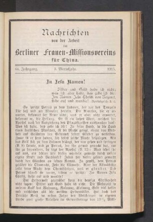 3. Vierteljahr. 1915