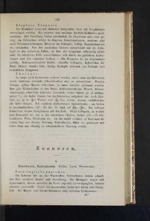 Zoonosen.