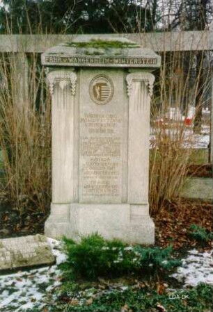 Grabmal Frhr. von Wangenheim-Winterstein; Berlin, Lichtenberg
