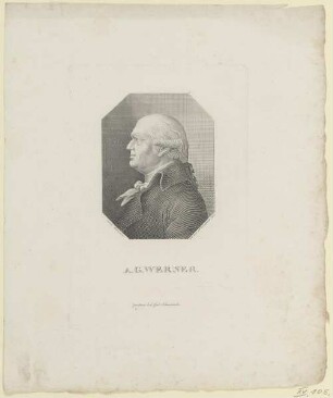 Bildnis des Abraham Gottlob Werner