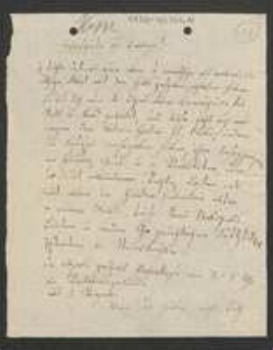 Brief von David Heinrich Hoppe an Unbekannt